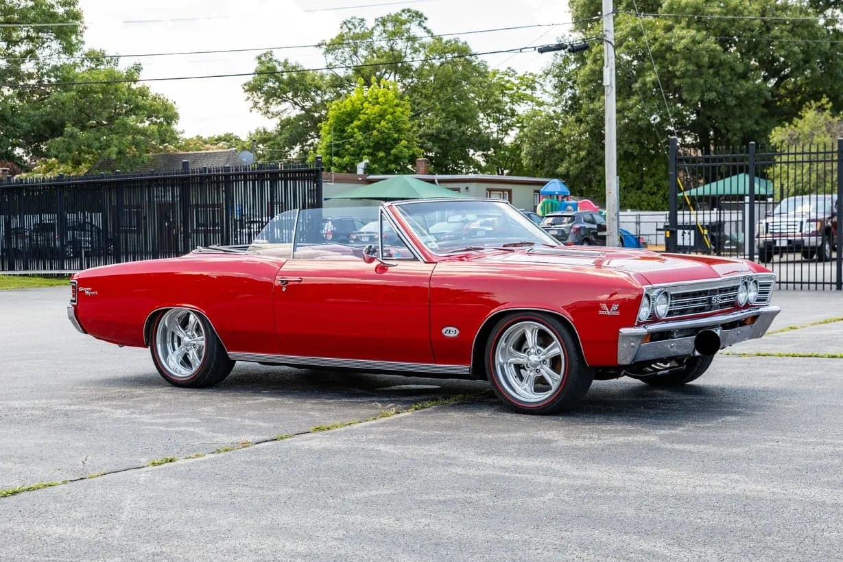 1967 Chevrolet Chevelle SS 396 Convertible 4-Speed, view