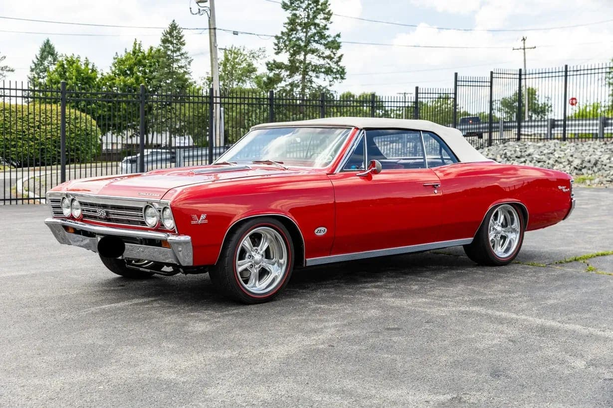 1967 Chevrolet Chevelle SS 396 Convertible 4-Speed, view