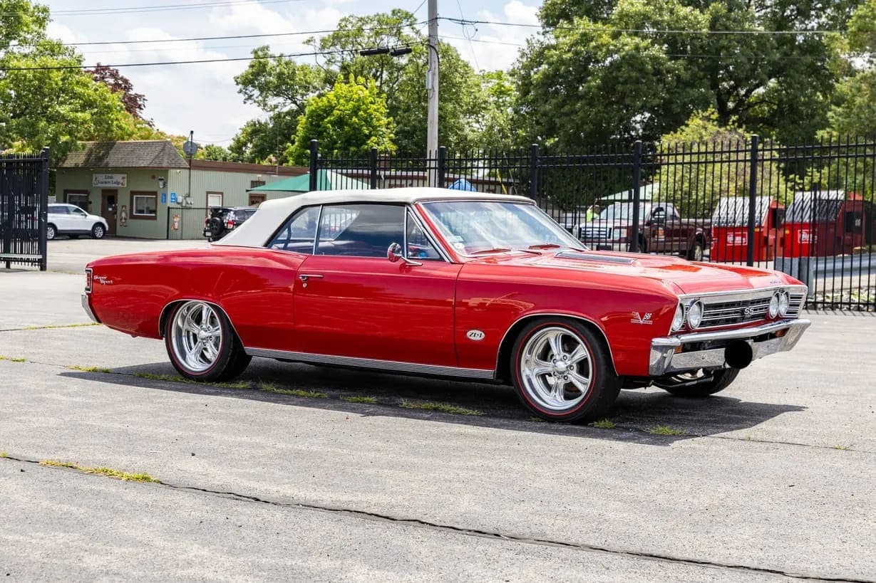 1967 Chevrolet Chevelle SS 396 Convertible 4-Speed, view