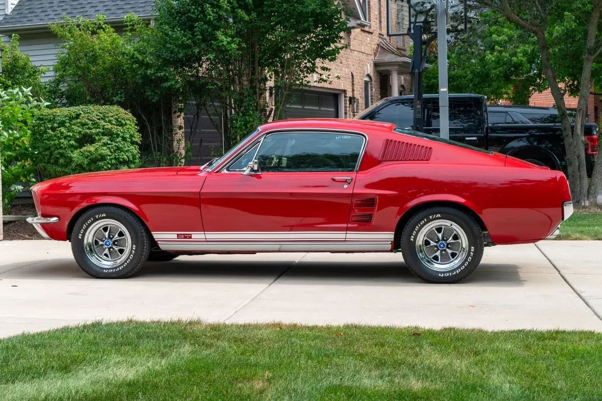1967 Ford Mustang GT Fastback, view