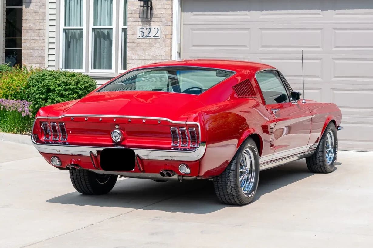 1967 Ford Mustang GT Fastback, view