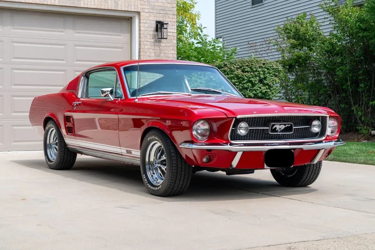 1967 Ford Mustang GT Fastback, view