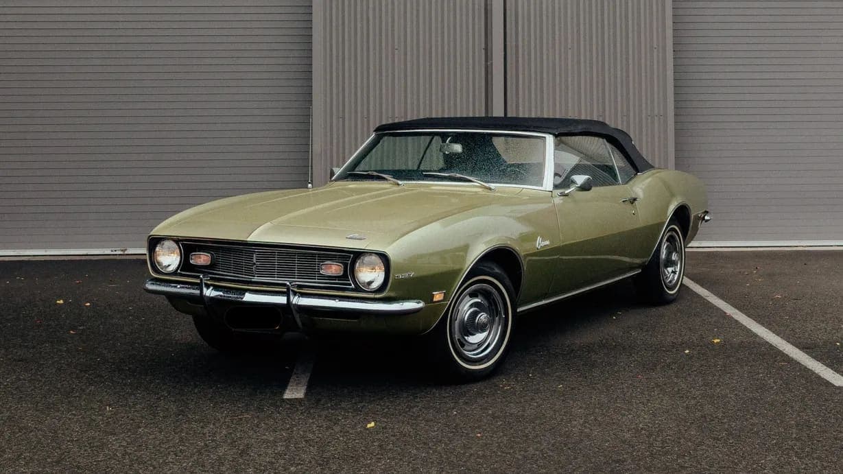 1968 Chevrolet Camaro Convertible 327, view 1
