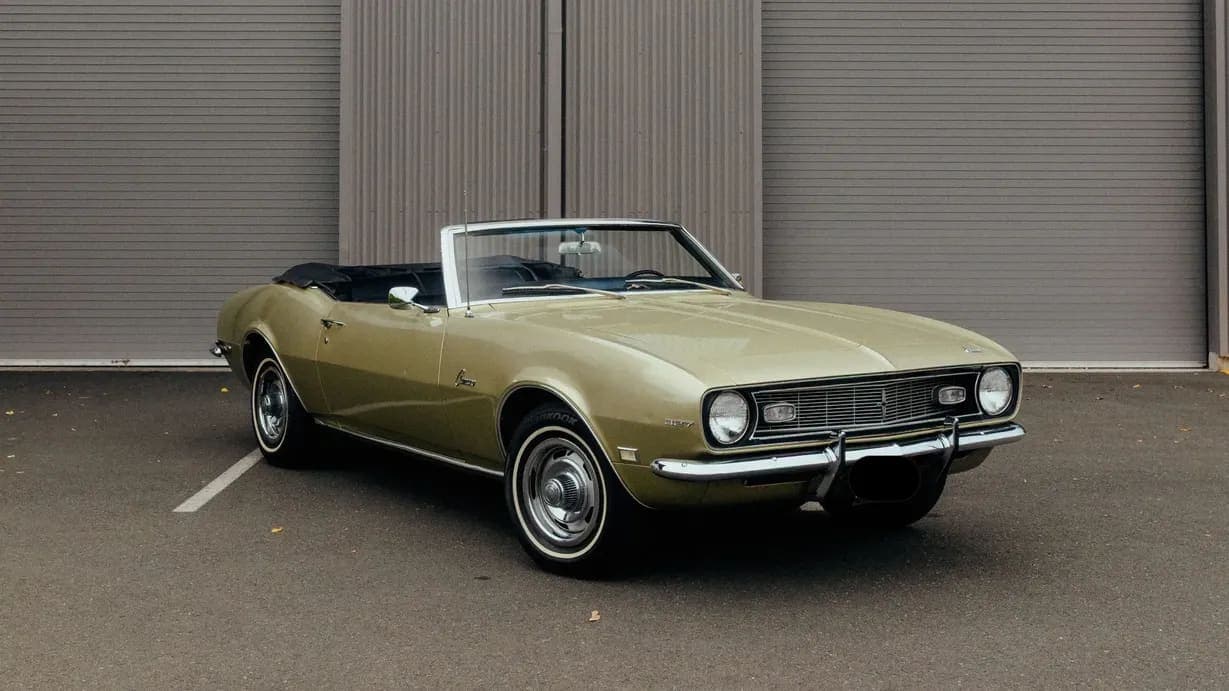1968 Chevrolet Camaro Convertible 327, view