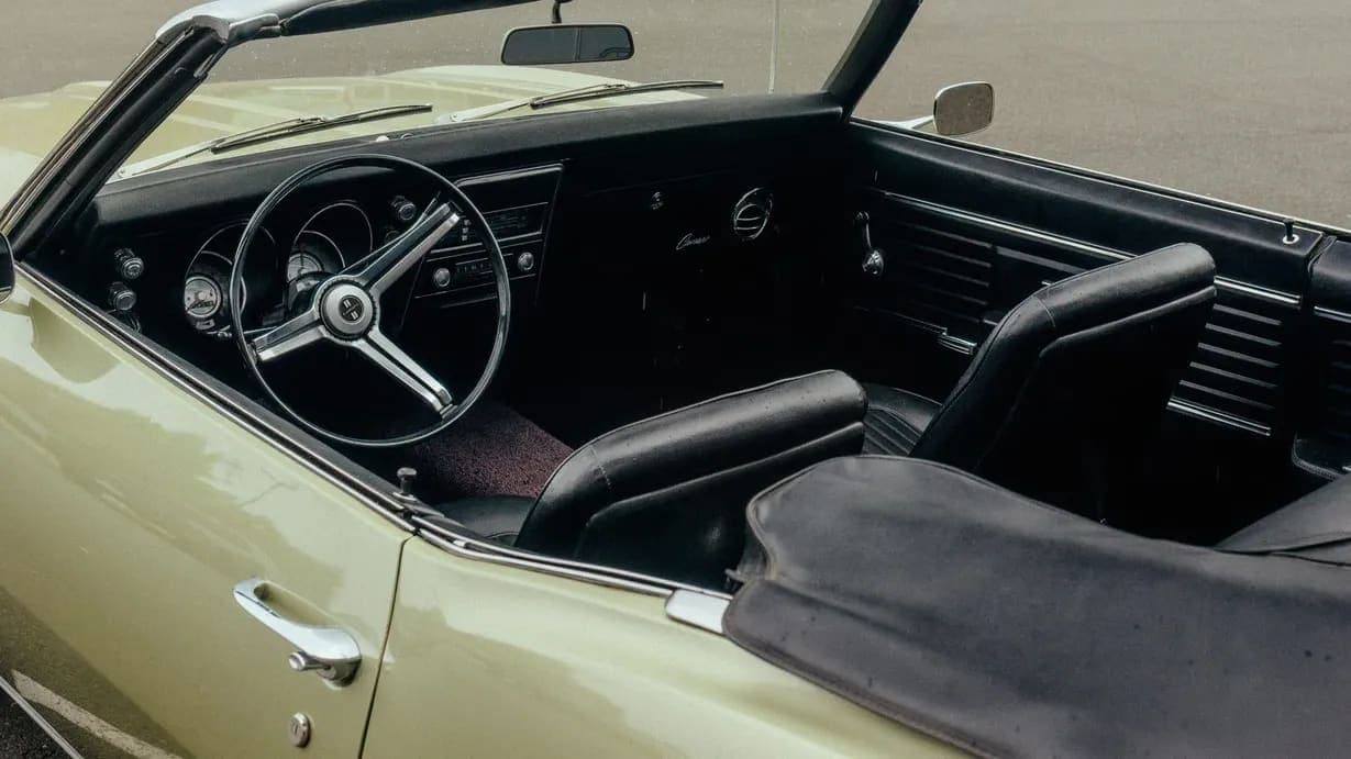 1968 Chevrolet Camaro Convertible 327, view