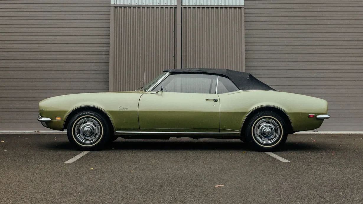 1968 Chevrolet Camaro Convertible 327, view