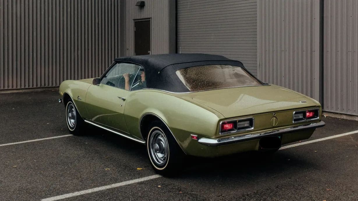 1968 Chevrolet Camaro Convertible 327, view
