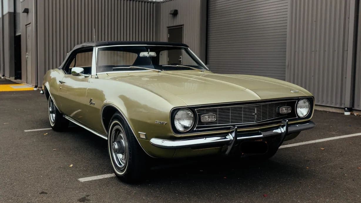 1968 Chevrolet Camaro Convertible 327, view