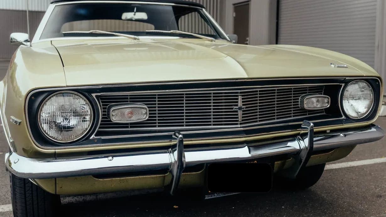 1968 Chevrolet Camaro Convertible 327, view