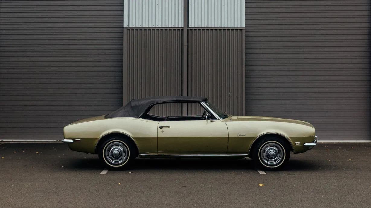 1968 Chevrolet Camaro Convertible 327, view