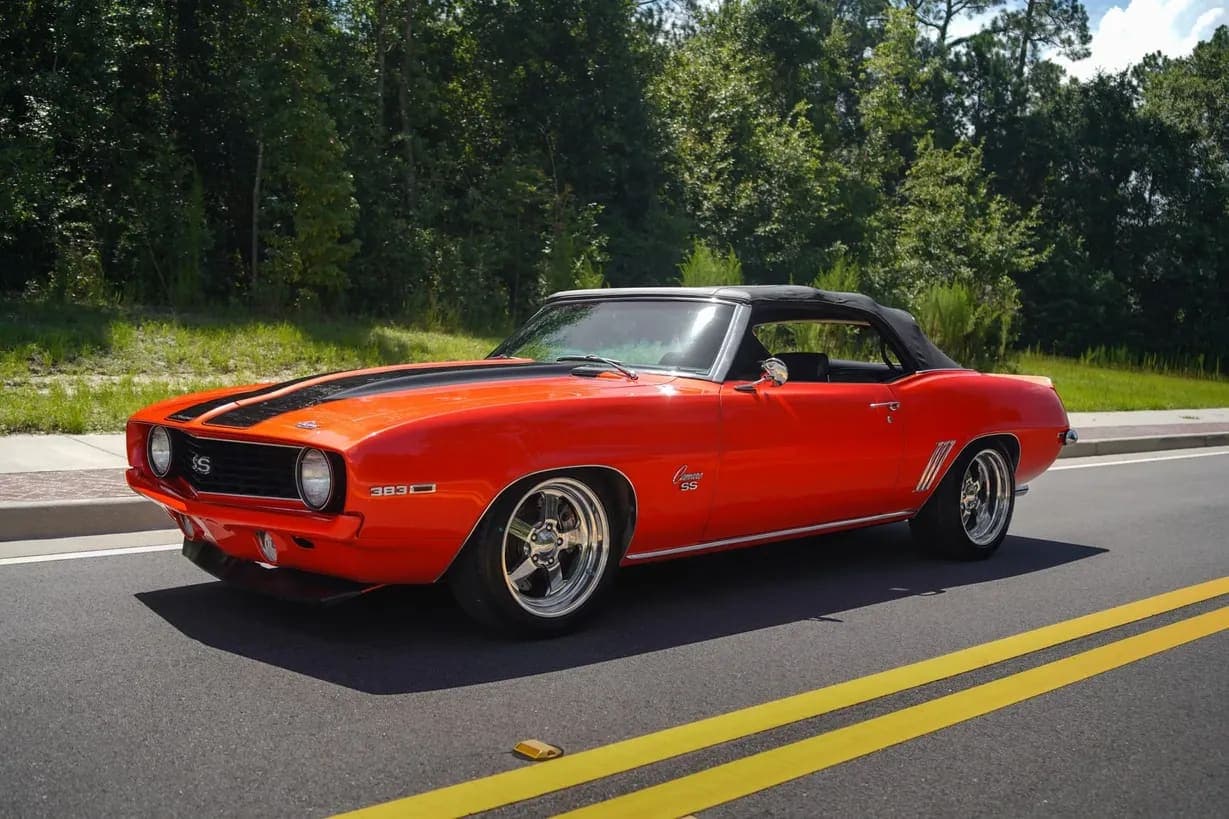 1969 Chevrolet Camaro Convertible 383 Power video preview