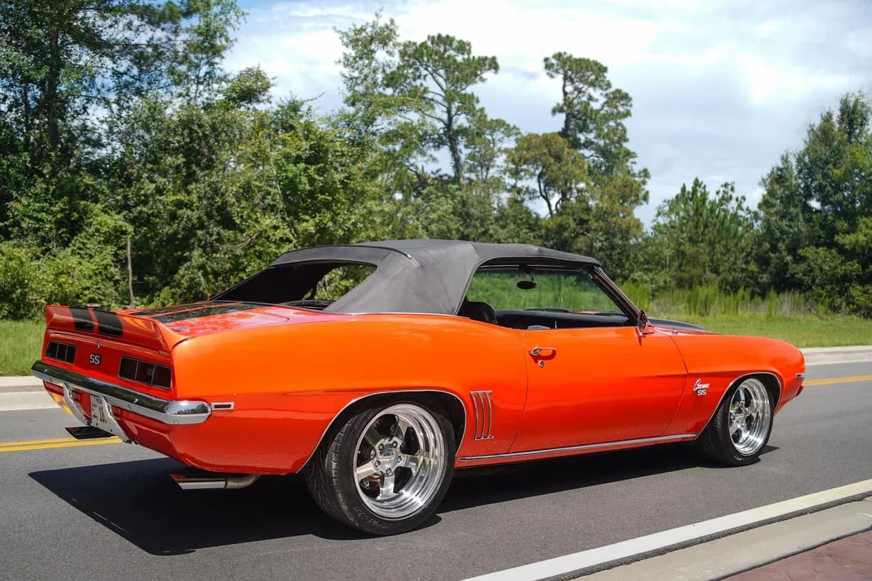 1969 Chevrolet Camaro Convertible 383 Power, view