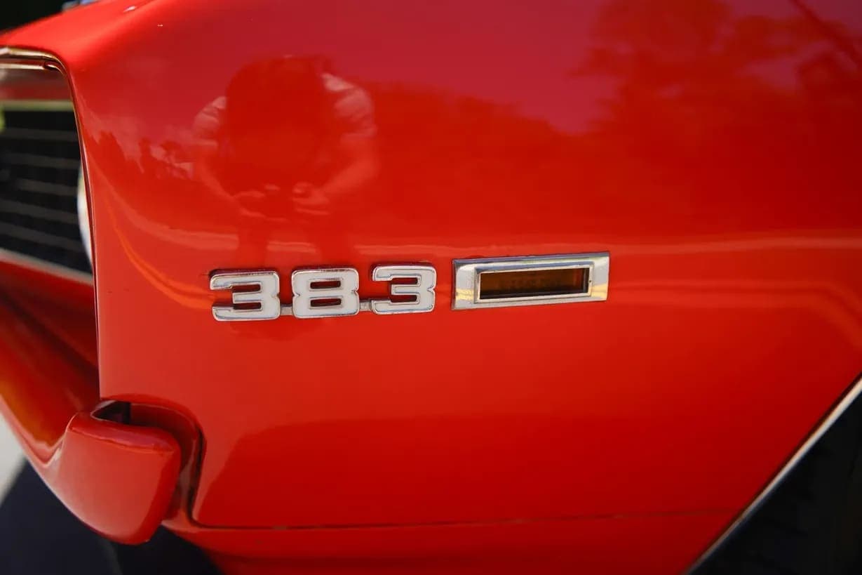 1969 Chevrolet Camaro Convertible 383 Power, view