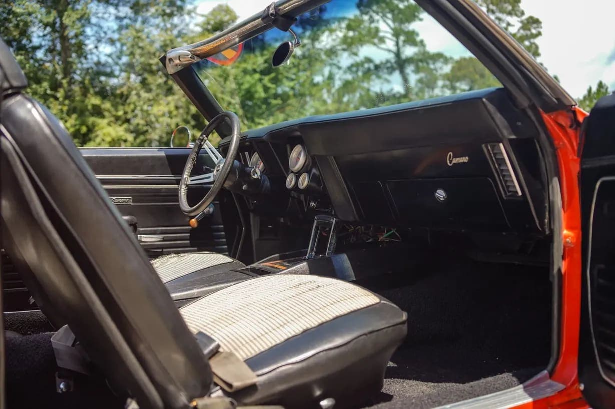 1969 Chevrolet Camaro Convertible 383 Power, view