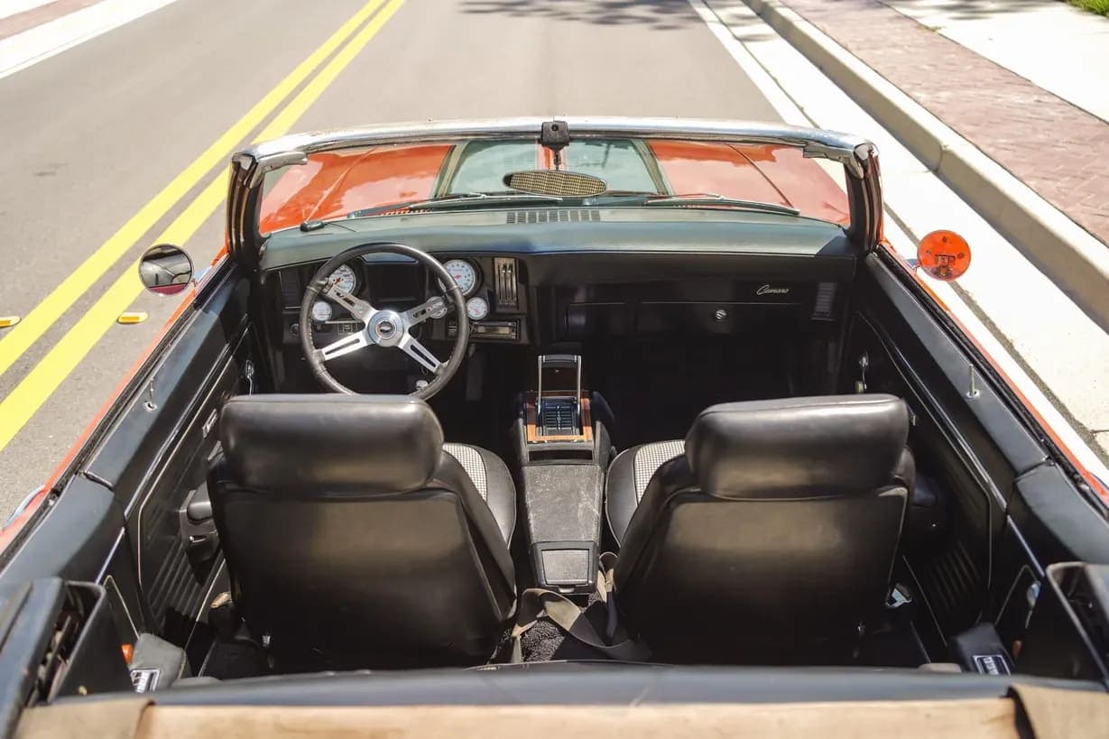 1969 Chevrolet Camaro Convertible 383 Power, view