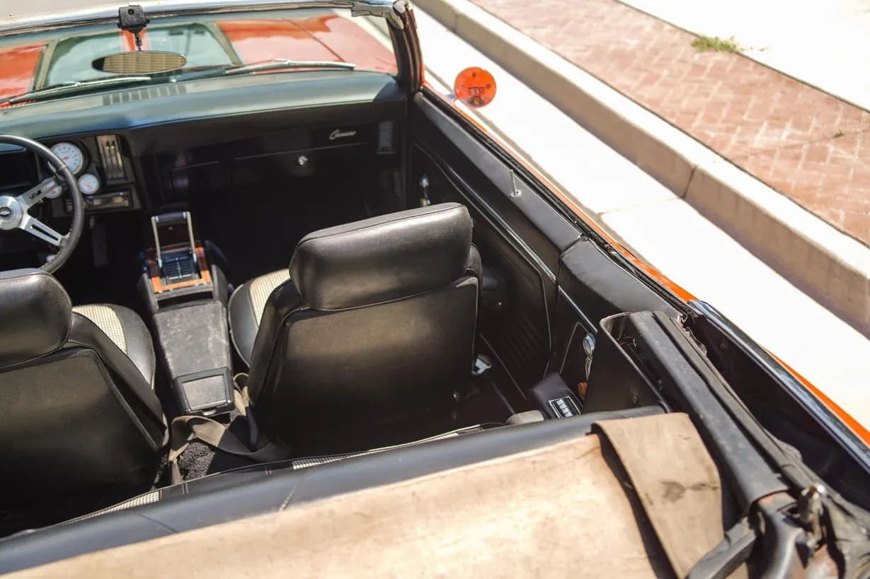 1969 Chevrolet Camaro Convertible 383 Power, view