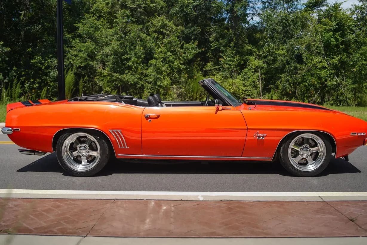 1969 Chevrolet Camaro Convertible 383 Power, view