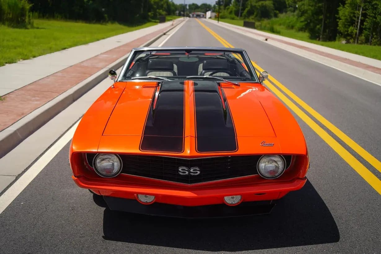 1969 Chevrolet Camaro Convertible 383 Power, view