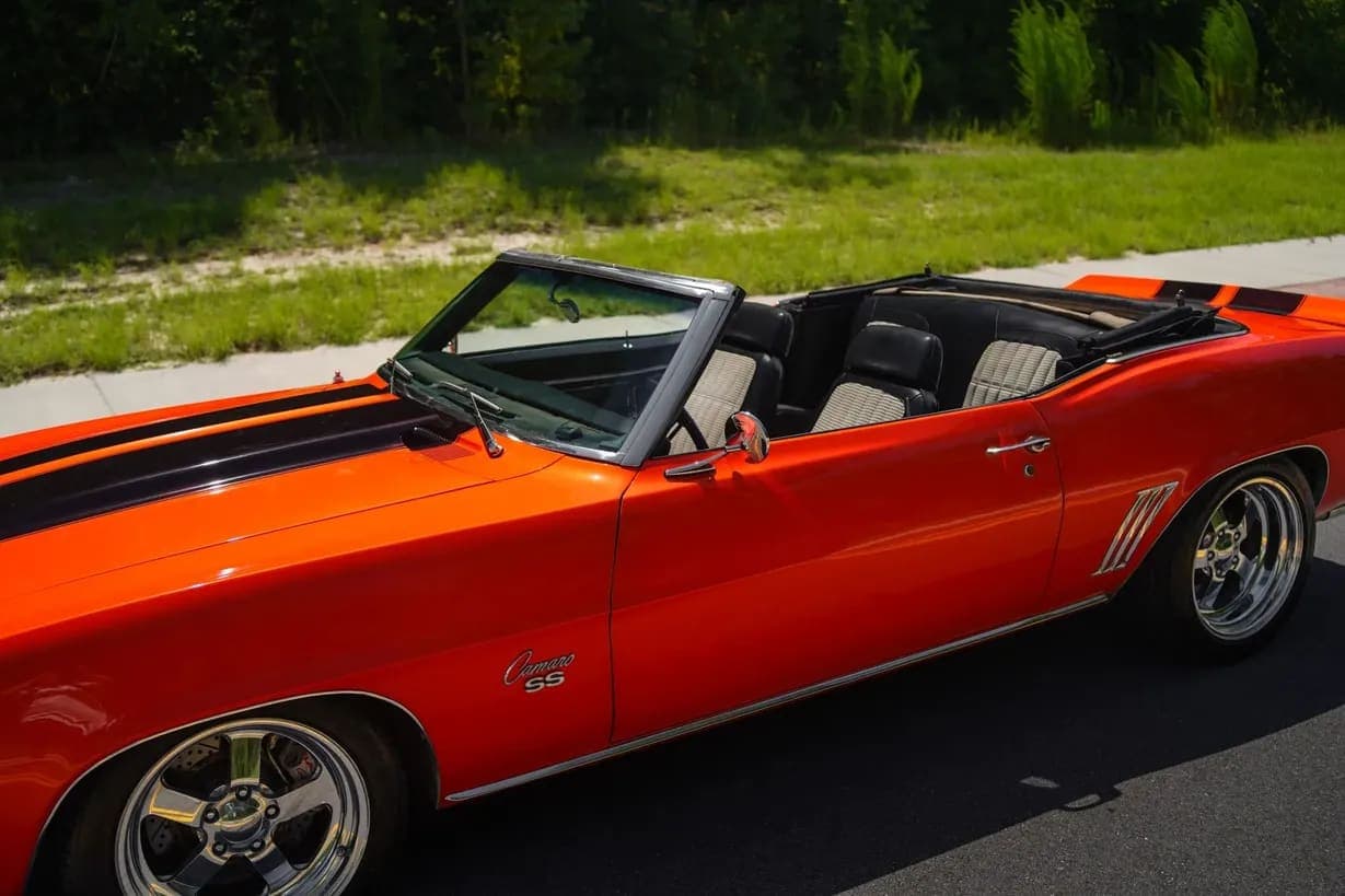 1969 Chevrolet Camaro Convertible 383 Power, view