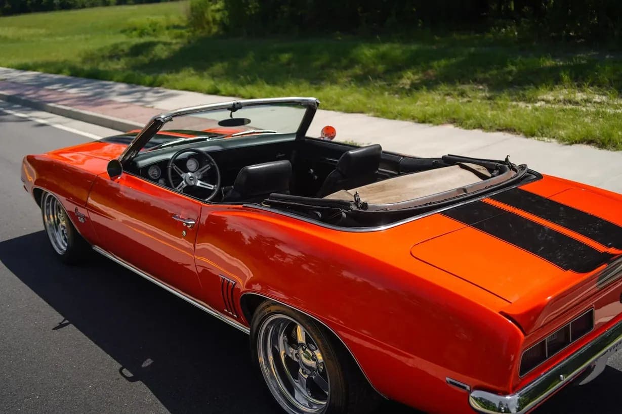1969 Chevrolet Camaro Convertible 383 Power, view