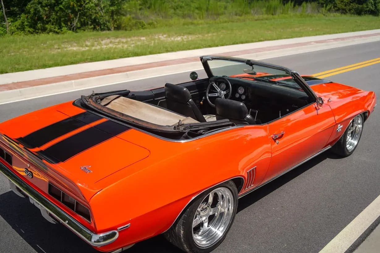 1969 Chevrolet Camaro Convertible 383 Power, view