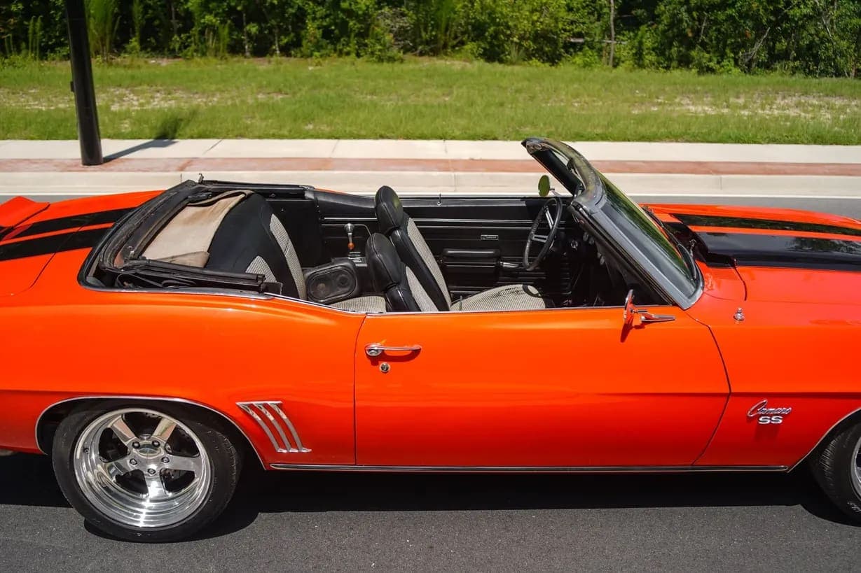 1969 Chevrolet Camaro Convertible 383 Power, view