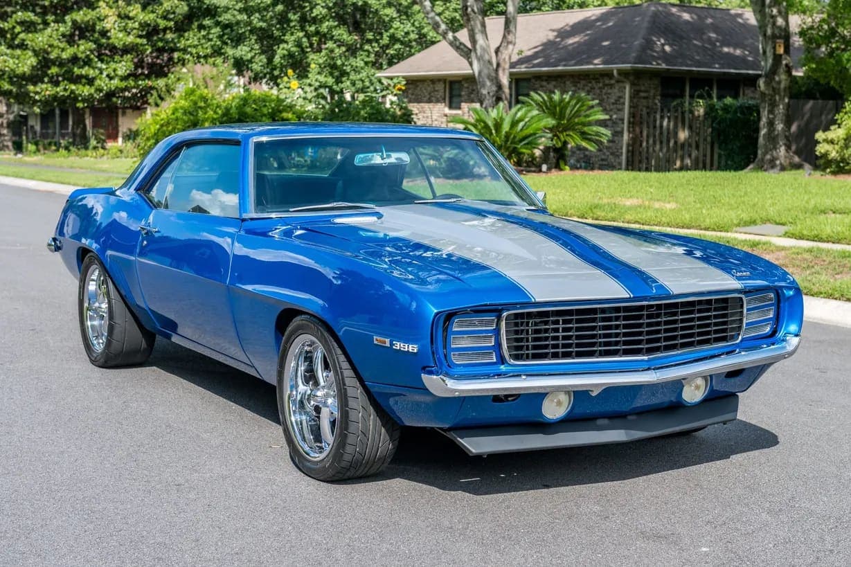 1969 Chevrolet Camaro Coupe 396 Power, view