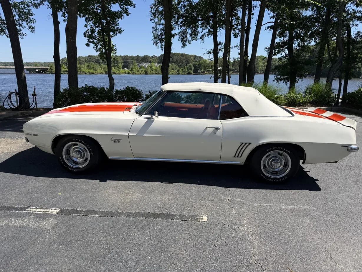 1969 Chevrolet Camaro Z11 Pace Car Convertible, view