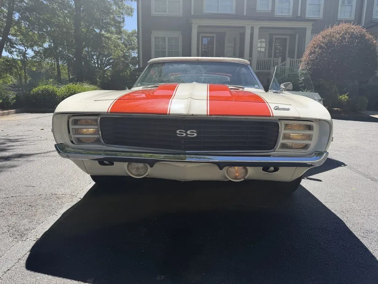 1969 Chevrolet Camaro Z11 Pace Car Convertible, view
