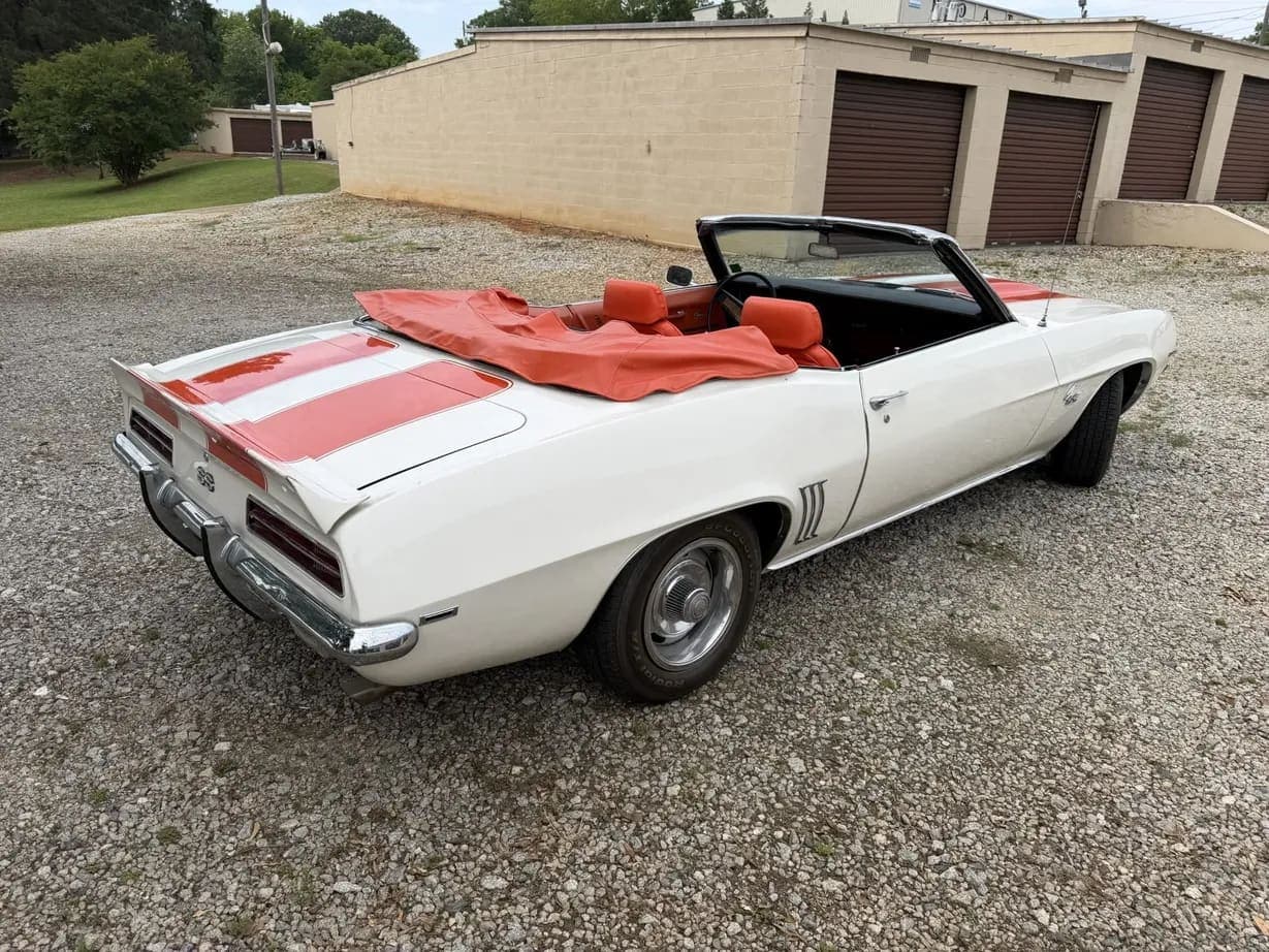 1969 Chevrolet Camaro Z11 Pace Car Convertible, view