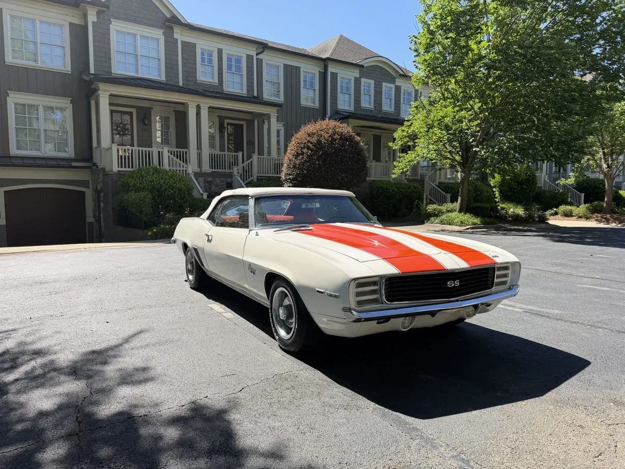 1969 Chevrolet Camaro Z11 Pace Car Convertible, view