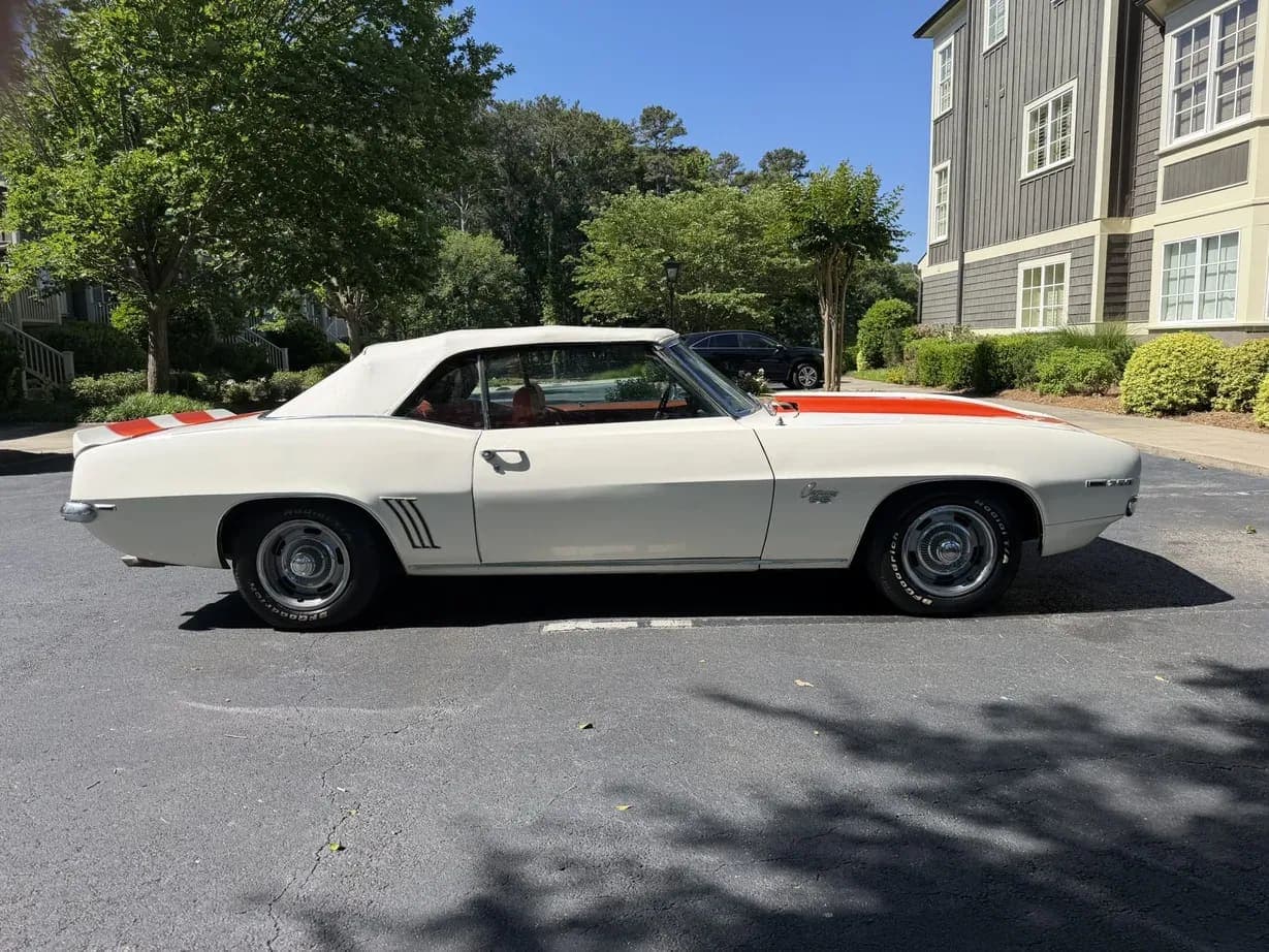 1969 Chevrolet Camaro Z11 Pace Car Convertible, view