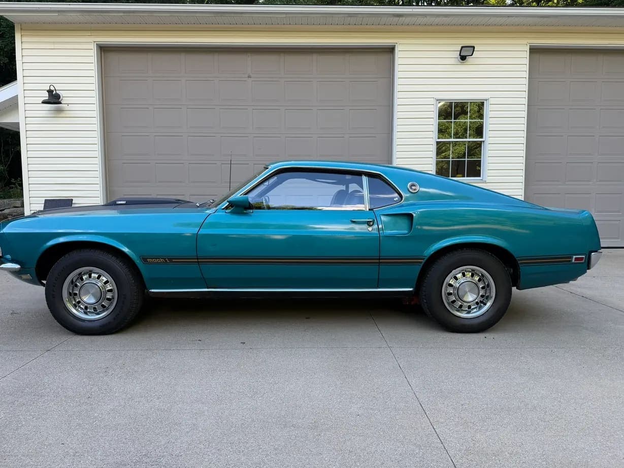 1969 Ford Mustang Mach 1, view
