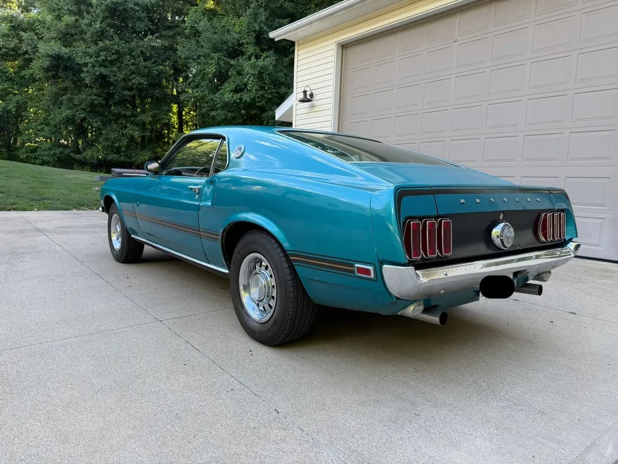 1969 Ford Mustang Mach 1, view