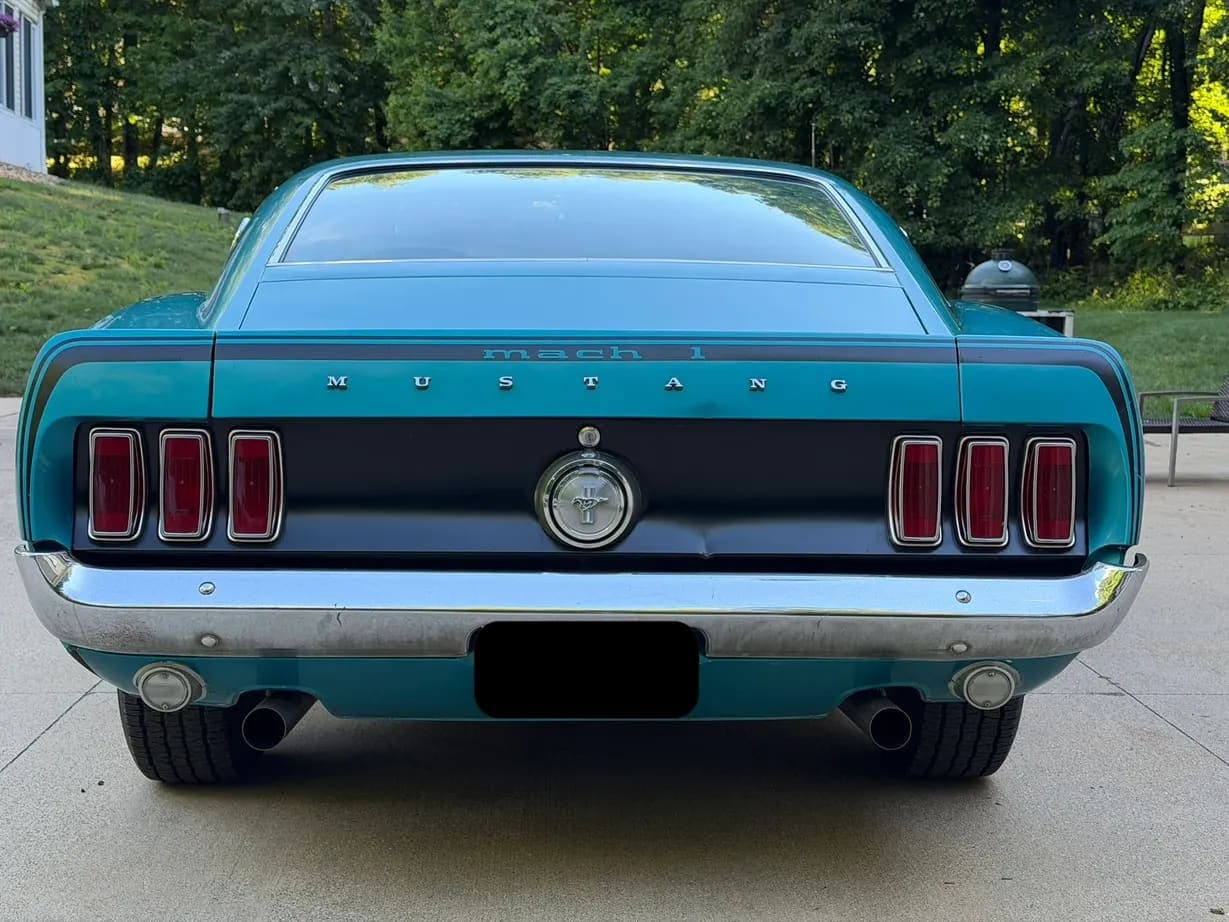 1969 Ford Mustang Mach 1, view