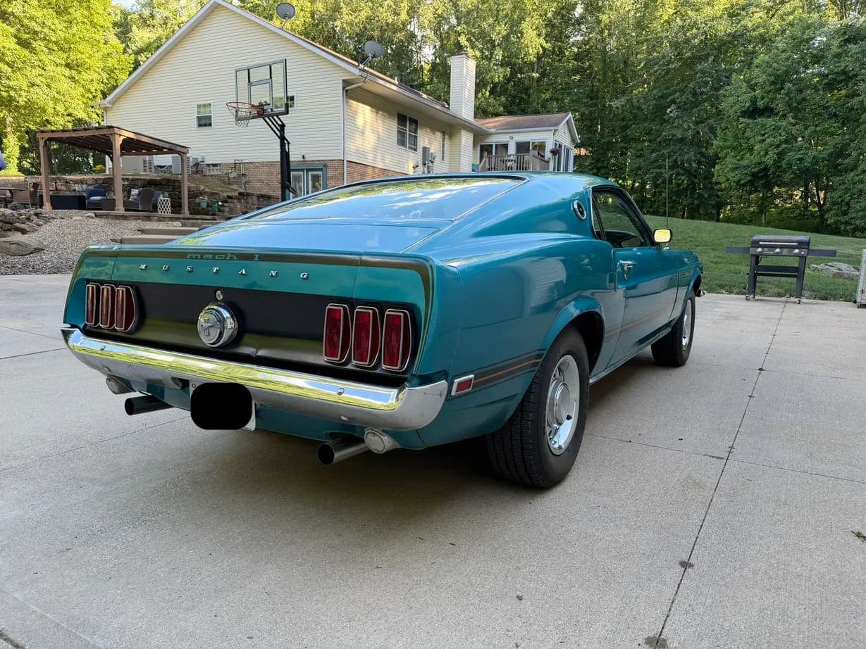 1969 Ford Mustang Mach 1, view