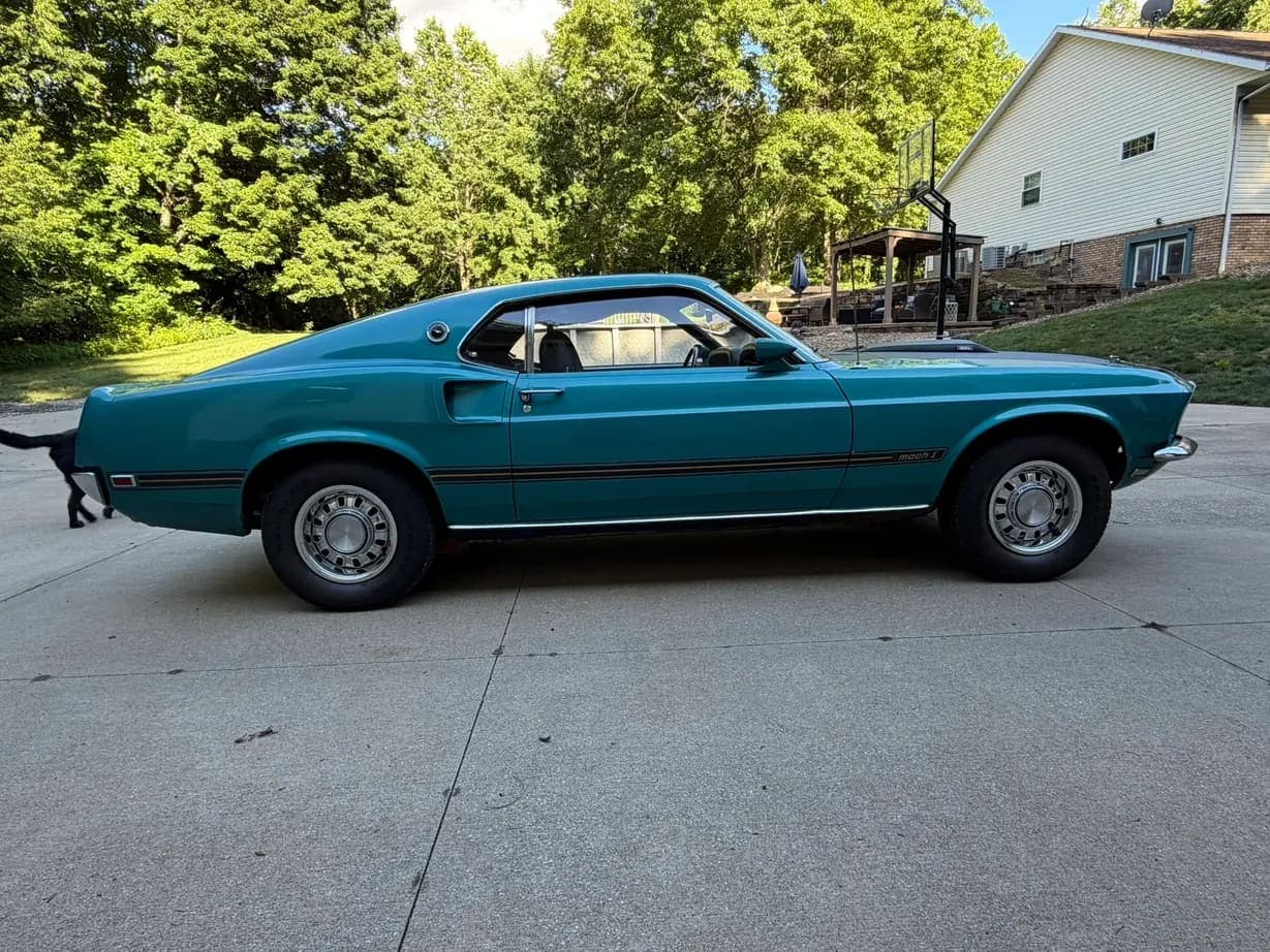 1969 Ford Mustang Mach 1, view