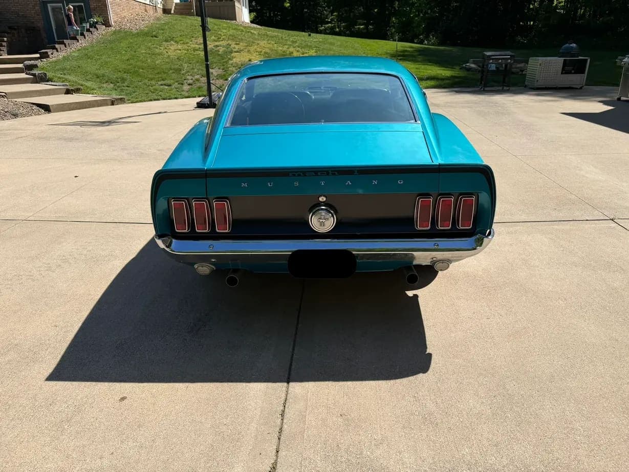 1969 Ford Mustang Mach 1, view
