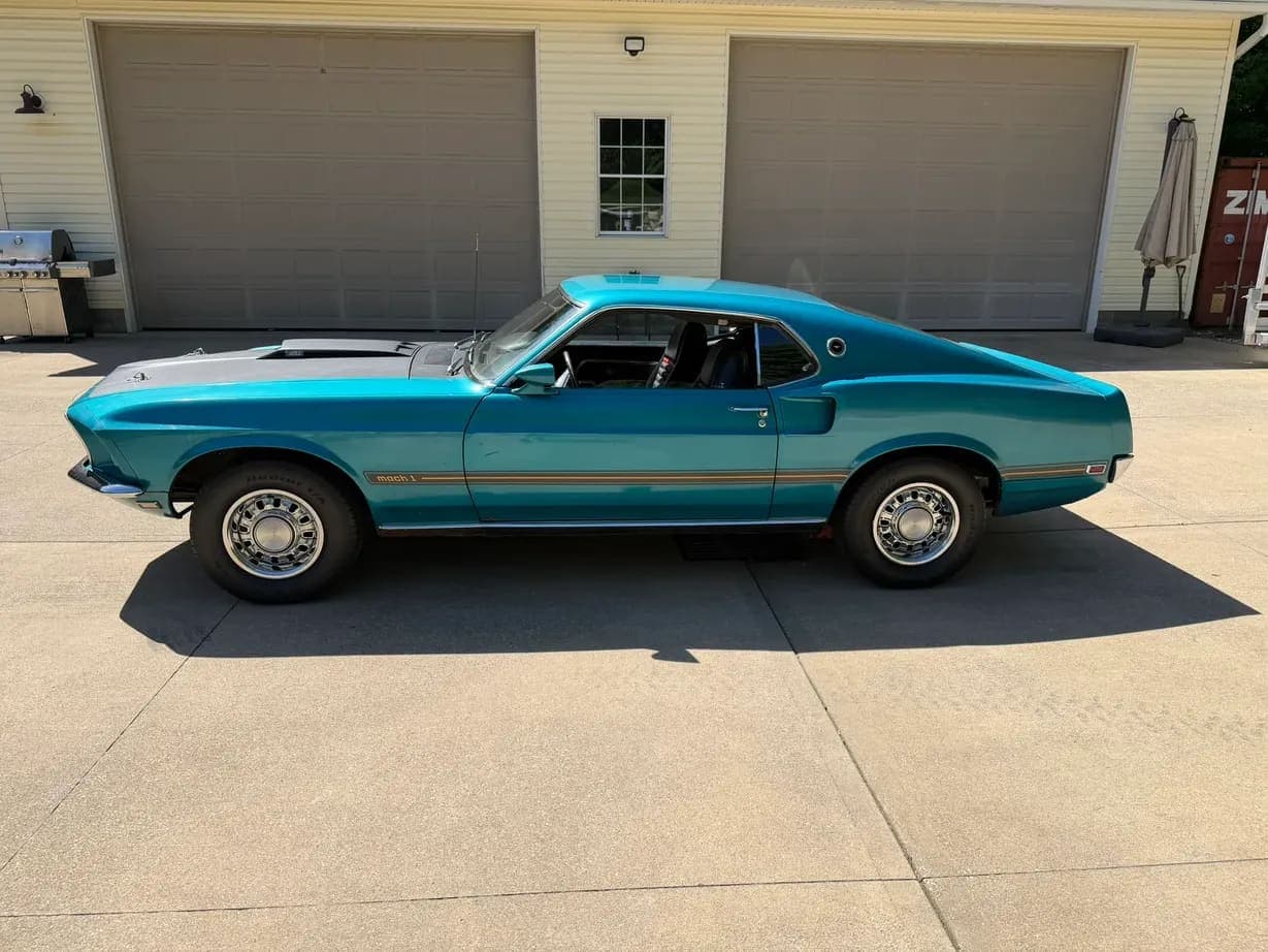 1969 Ford Mustang Mach 1, view