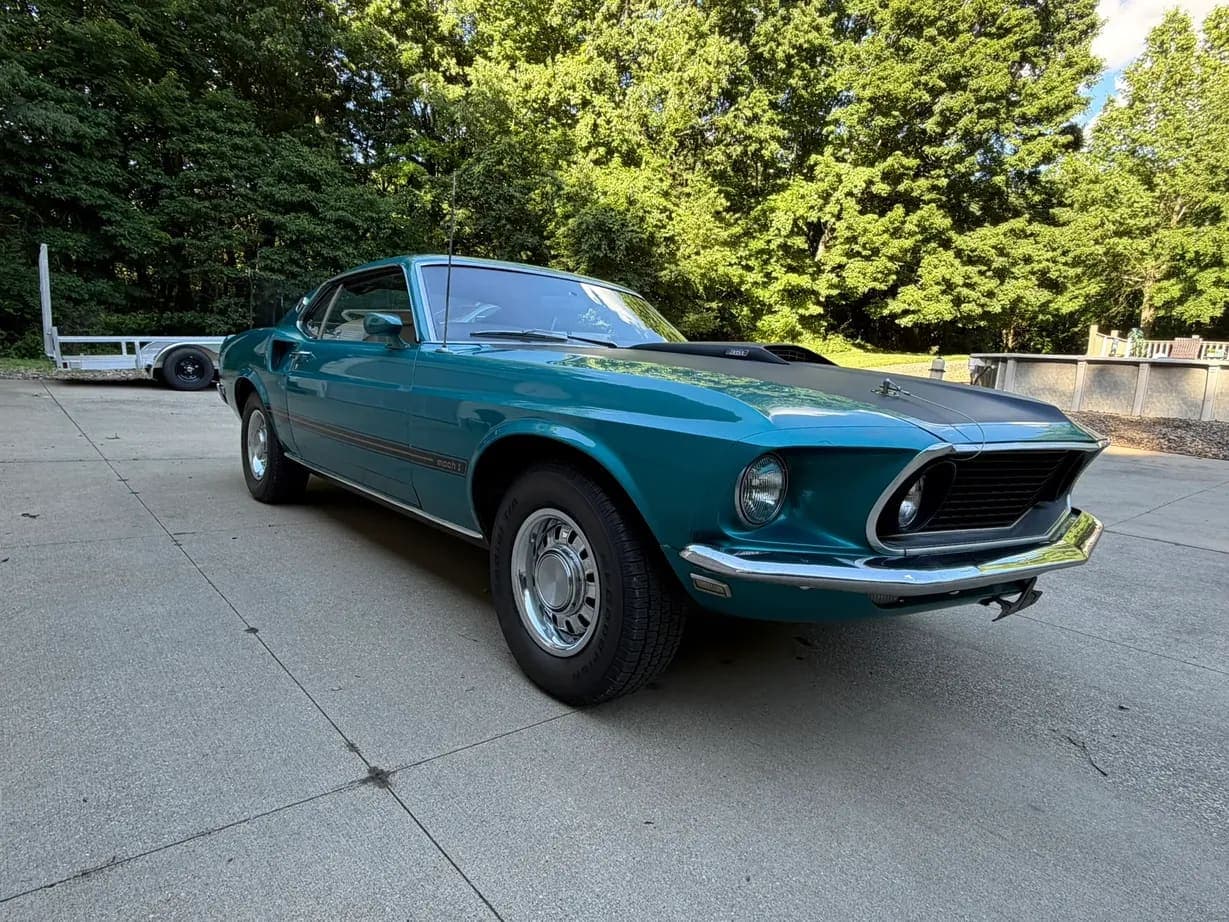 1969 Ford Mustang Mach 1, view