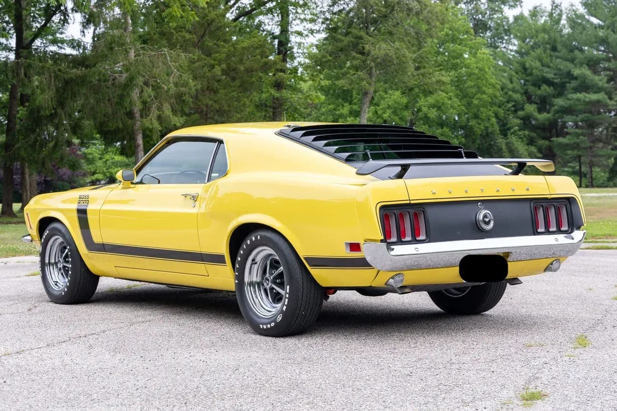 1970 Ford Mustang Boss 302 4-Speed, view
