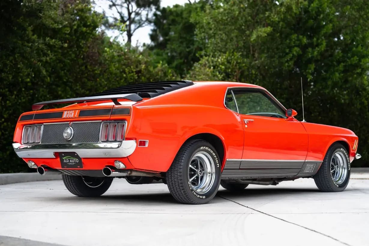 1970 Ford Mustang Mach 1, view