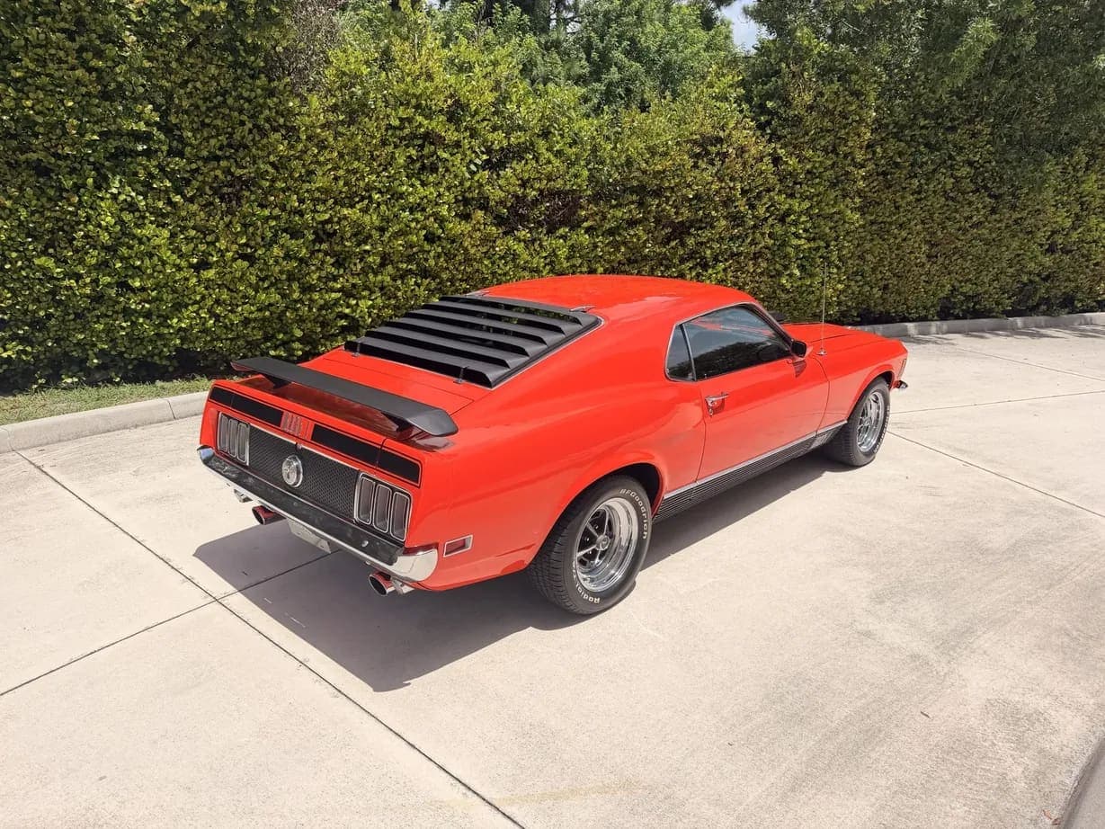 1970 Ford Mustang Mach 1, view