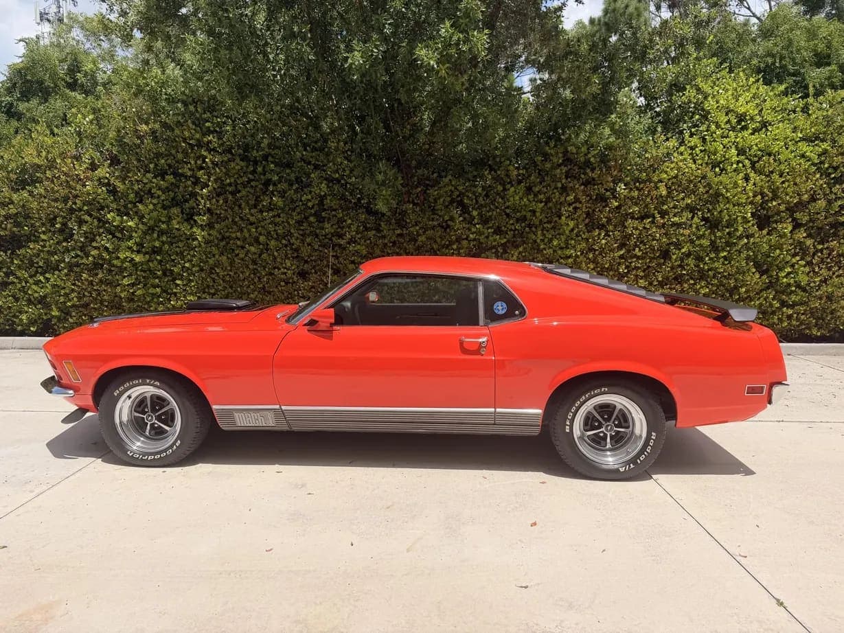 1970 Ford Mustang Mach 1, view