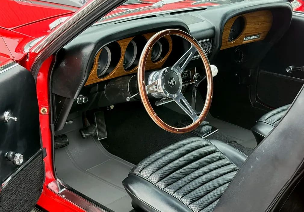 1970 Ford Mustang Mach 1 428 Cobra Jet 5-Speed, view