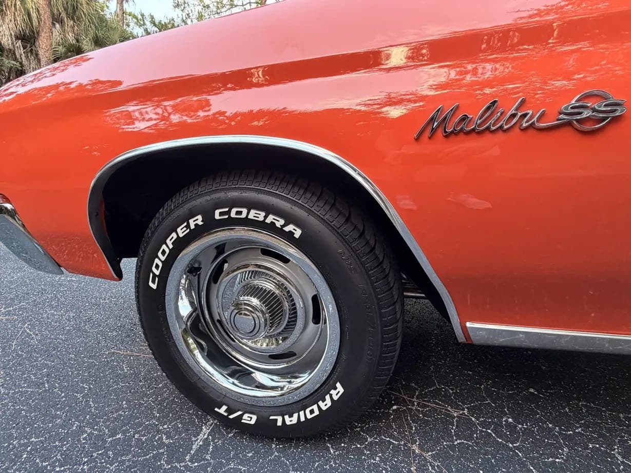 1972 Chevrolet Chevelle Malibu Sport Coupe, view