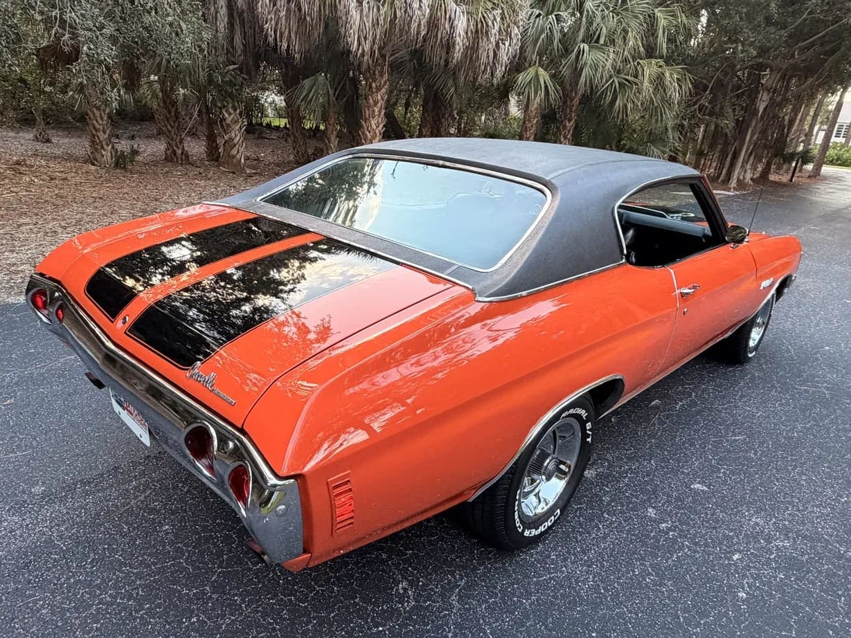 1972 Chevrolet Chevelle Malibu Sport Coupe, view