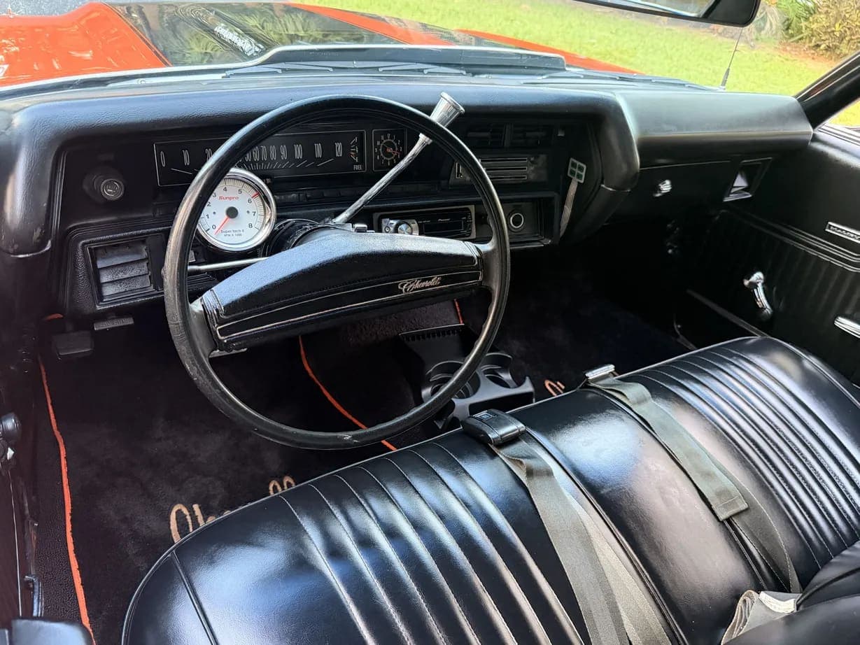 1972 Chevrolet Chevelle Malibu Sport Coupe, view