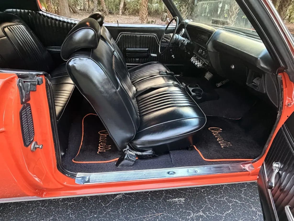 1972 Chevrolet Chevelle Malibu Sport Coupe, view