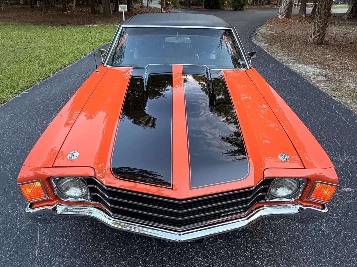 1972 Chevrolet Chevelle Malibu Sport Coupe, view